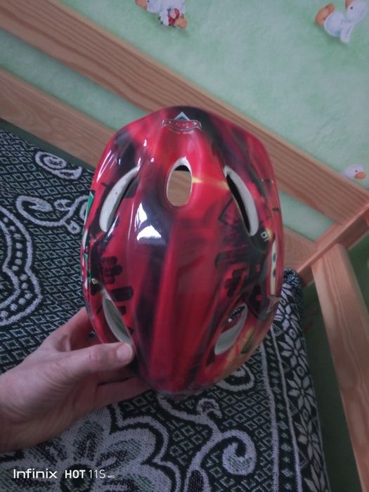 Kask rowerowy M dla chłopca