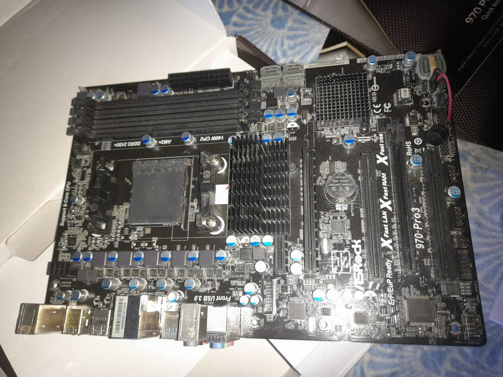 Материнская плата Asrock 970 Pro3 R2.0: 2 200 грн. - Комплектуючі та ...