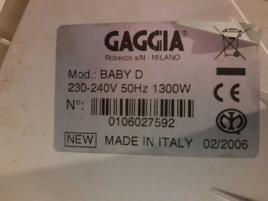 Кофеварка рожок 58 мм!Gaggia Classic сделана в Италии,профилактика.