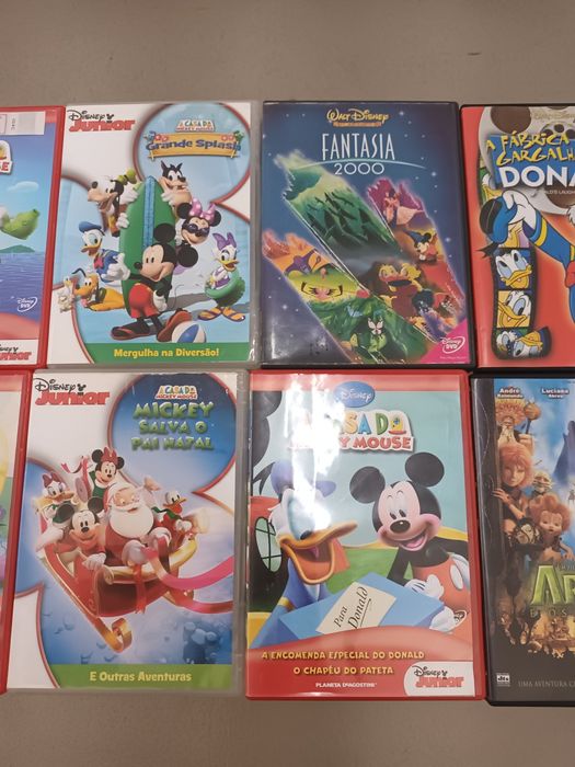 Lote 7€ DVD clássicos da Disney