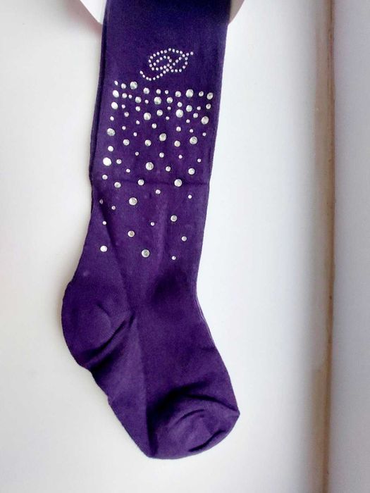 Новые! Колготы с стразами 9-10 лет pier lone турция