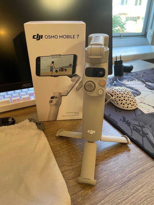 Стабілізатор DJI Osmo Mobile 7 — гімбал для смартфона (новий, оригінал)