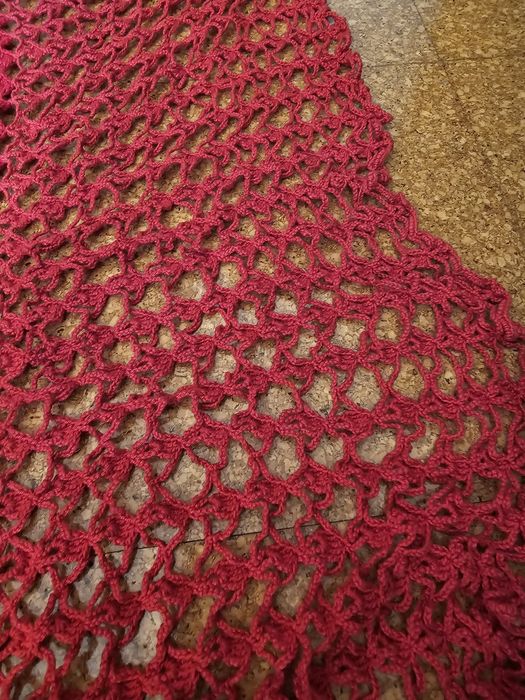 Colcha cama de solteiro em croché