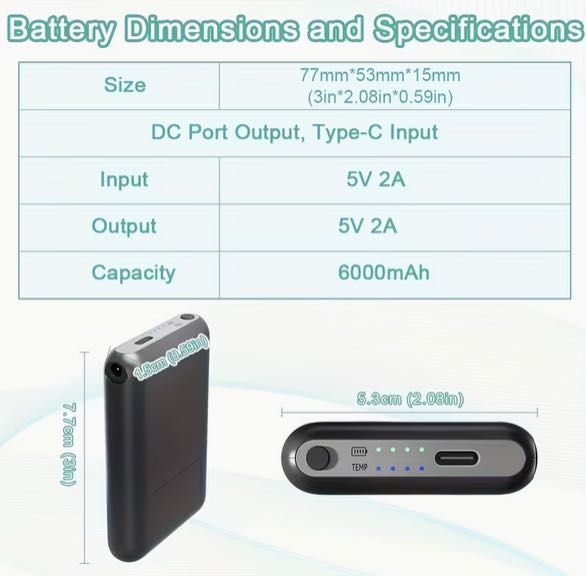 Power banks de temperatura para dispositivos inteligentes de vestir (smart wear)