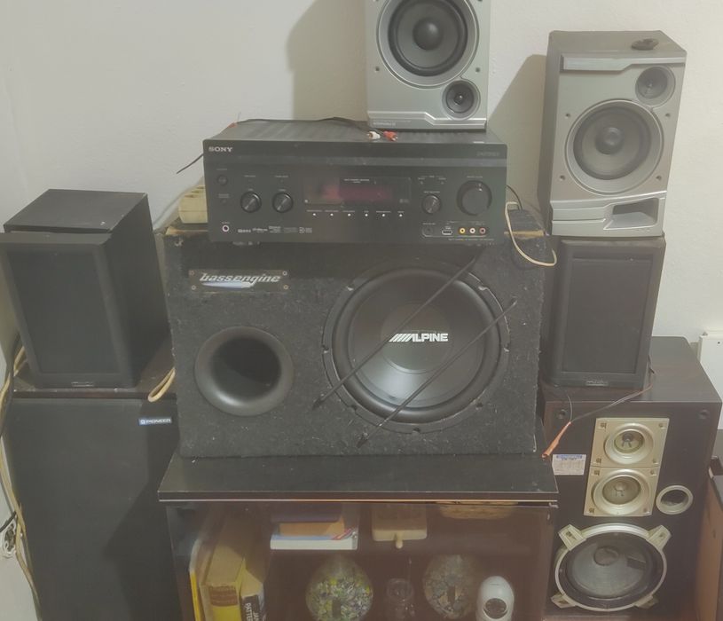 Conjunto profissional digital Sony / Alpine / Pioneer
