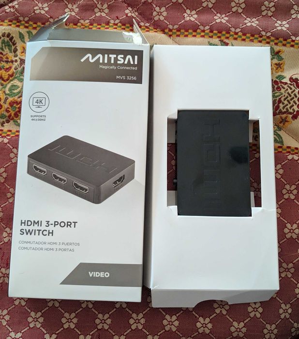 Switch HDMI 3 portas