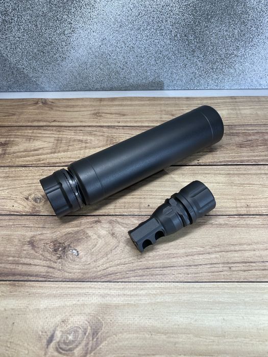 Глушник швидкознімний DEMO LOK 5,45 для АК74 АК74С-У (глушитель, ПБС)