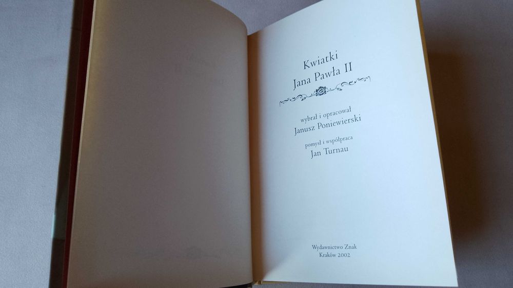 "Kwiatki Jana Pawła II" 2002