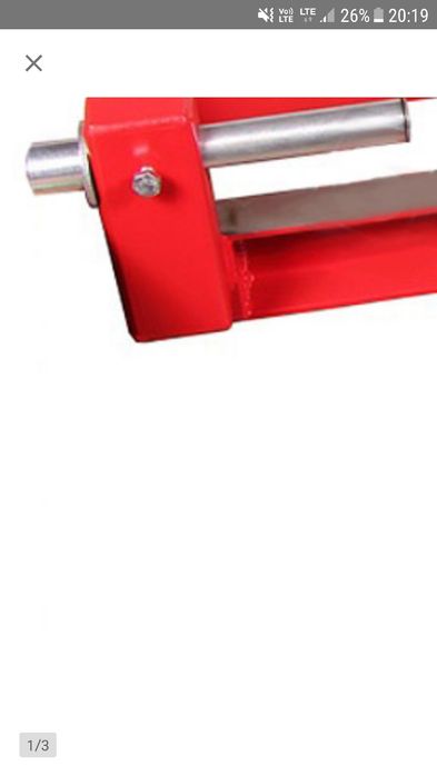 Podnośnik kanałowy rolki