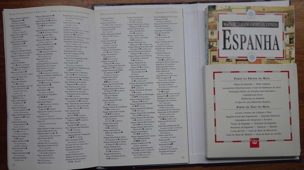 Mapa de Viagem American Express - Espanha