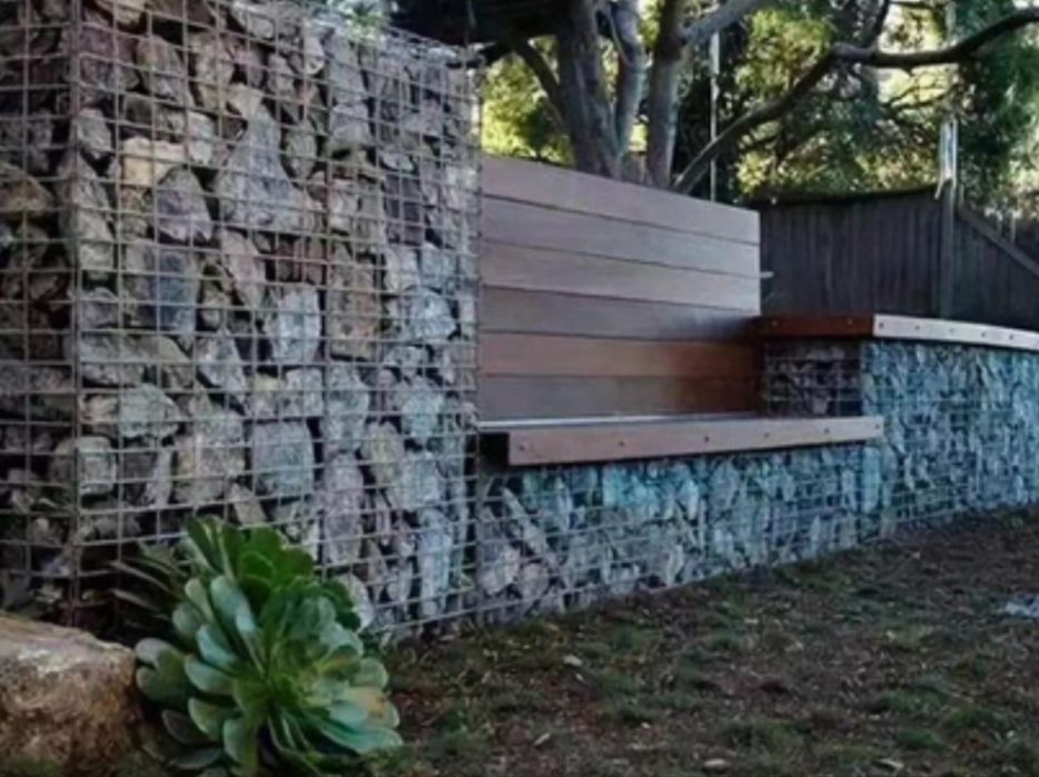 Gabion projektowanie produkcja sprzedaż montaż  konstrukcje gabionowe