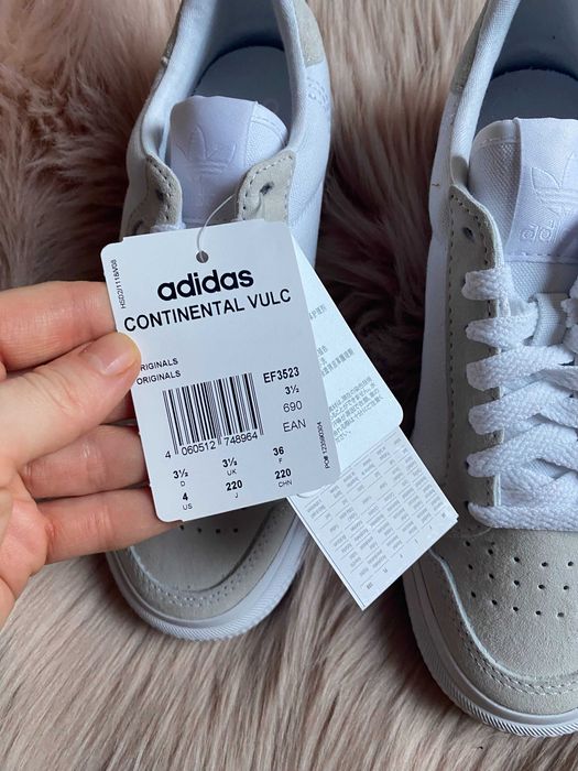Adidas continental vulc nowe 36