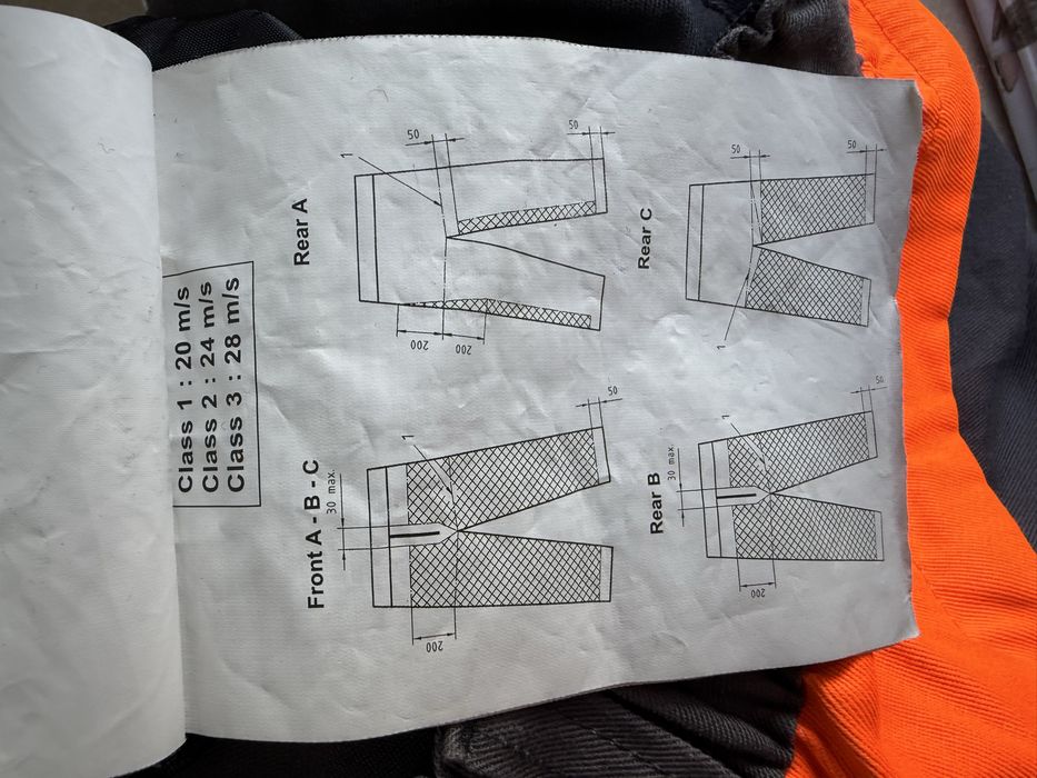 Spodnie antyprzecieciowe Husqvarna w bardzo dobrym stanie