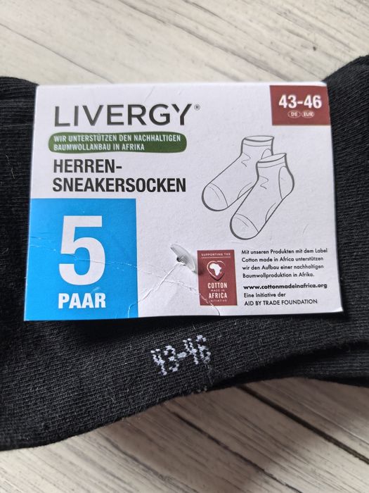 Skarpetki męskie r. 43-46 # Livergy