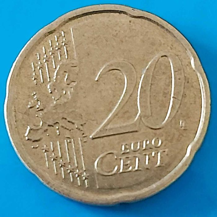 20 Cêntimos de 2018 Letra D,  da Alemanha