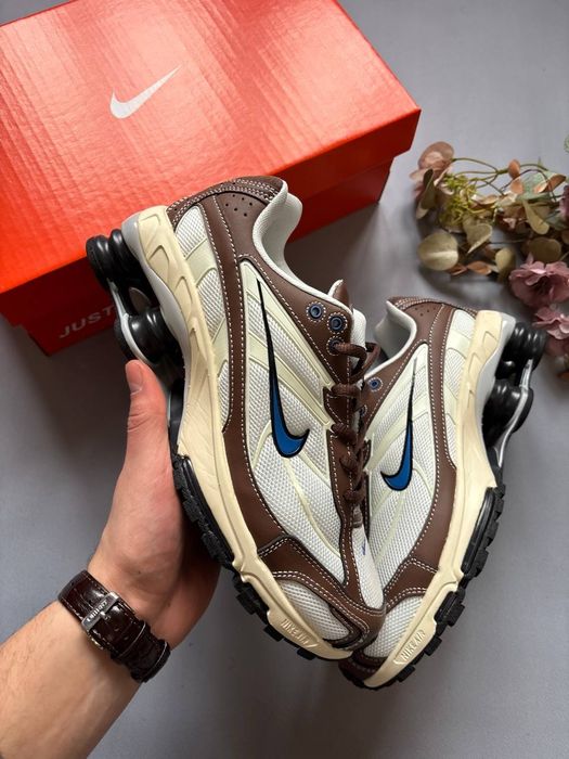 БЕЗ ПЕРЕДПЛАТИ ‼️Кросівки Nike Shox Ride 2 Brown White