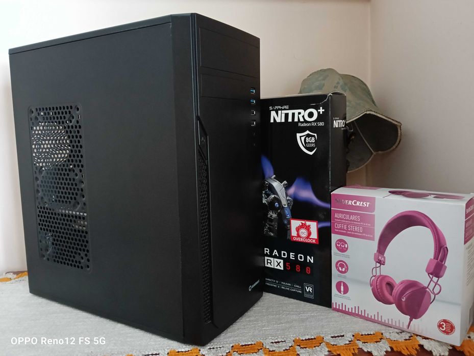 Ігровий ПК Intel Core i5-11400, Ram 32gb, Ssd-256gb, Hdd 256 video 8GB