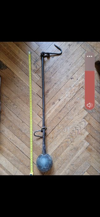 Waga rzymska żeliwna kuta