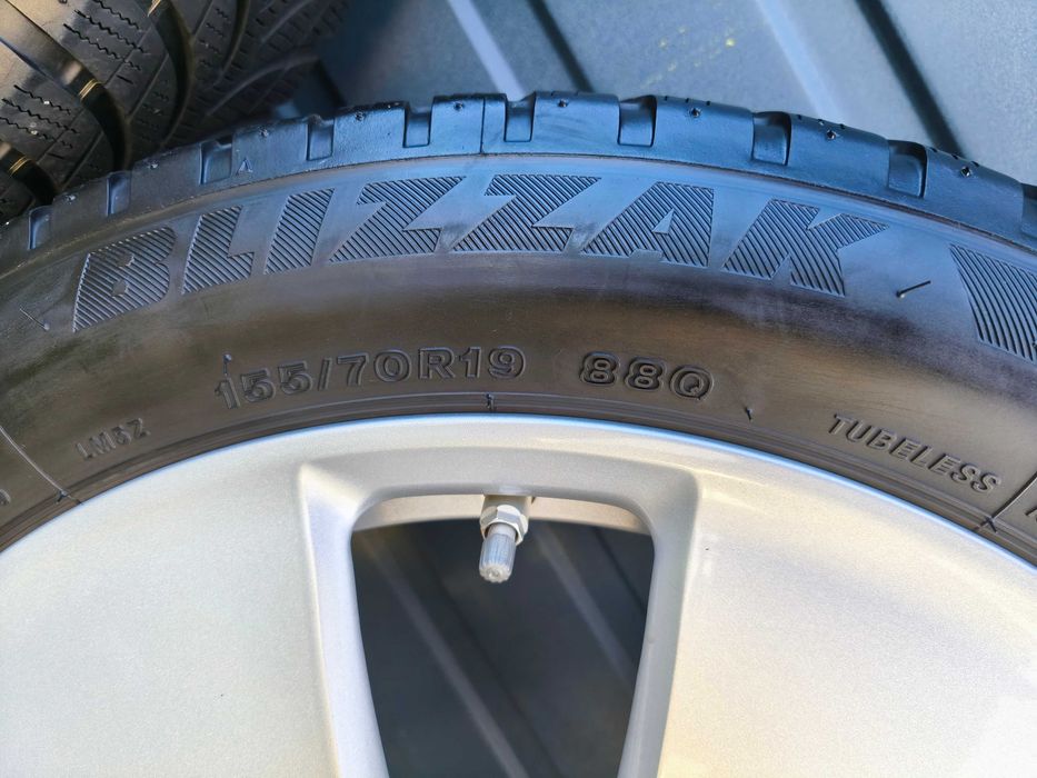 Oryginał BMW 19" 5x112 Czujniki Ciśnienia Zima i3
