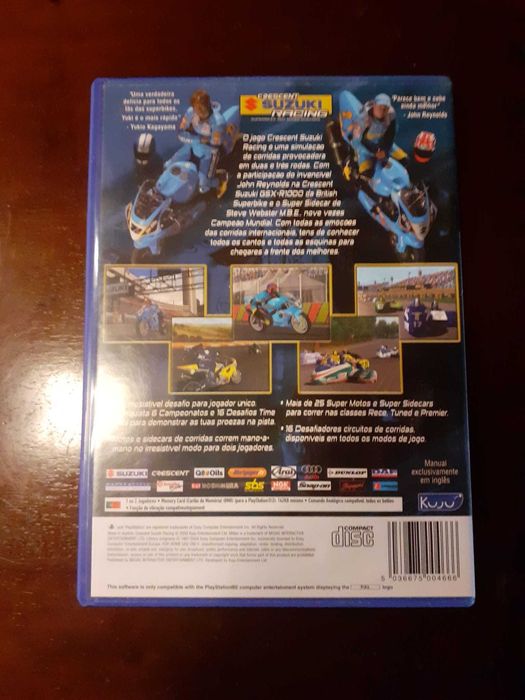 Crescent Suzuki Racing para a Playstation 2