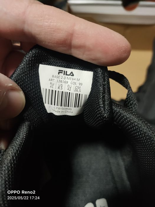 Кросовки Fila. Новые