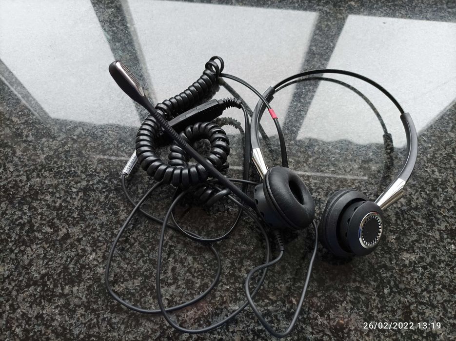 Auricular Jabra BIZ 2400 II Duo black