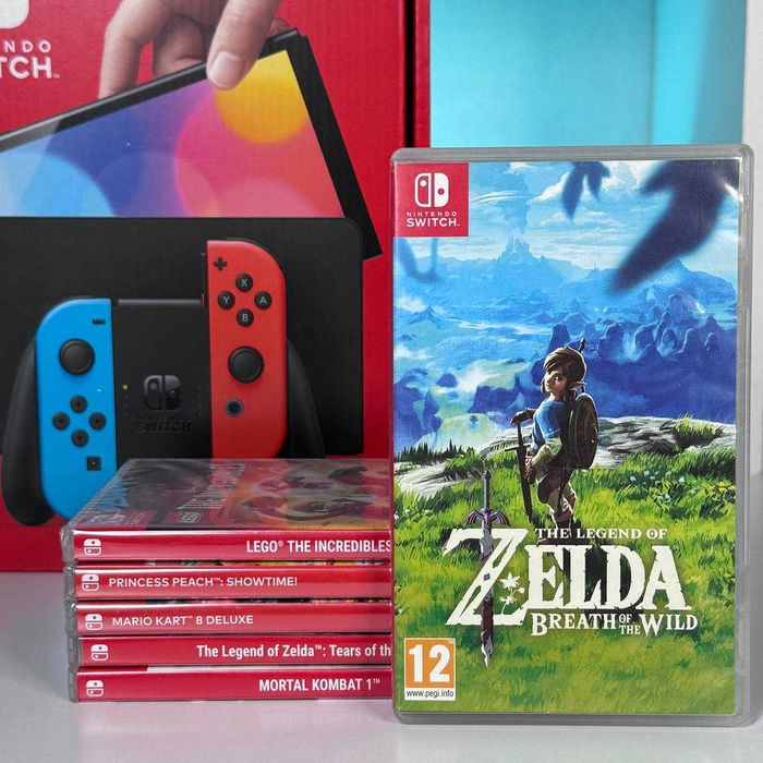 Гра Nintendo Switch The Legend of Zelda Breath of The Wild Світч Ігри