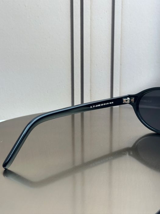 Сонцезахисні окуляри Saint Laurent SL 751 Jeanne чорні круглі ацетат жіночі оригінал