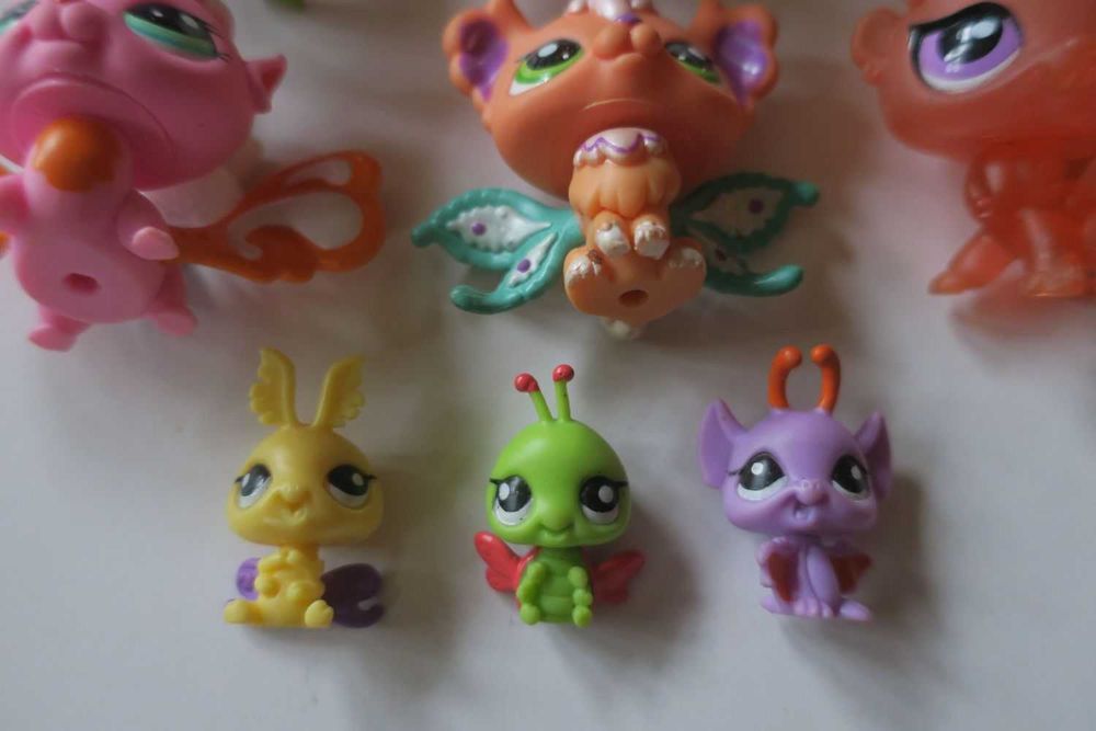 Zestaw 9 szt wróżki Littlest Pet Shop LPS wróżka pet shop