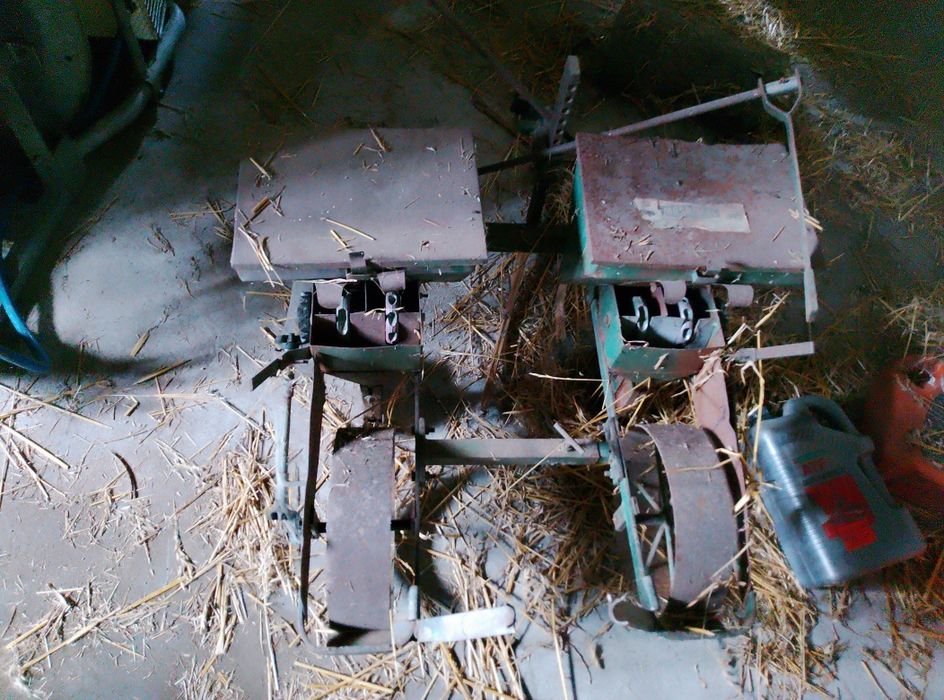 Semeador milho/feijão 2 linhas