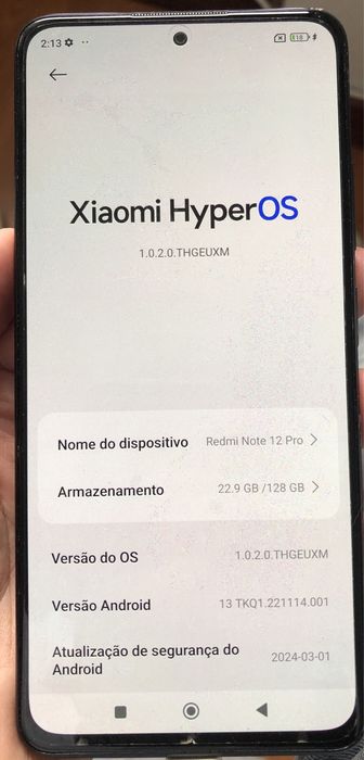 Xiaomi Redmi Note 12 Pro