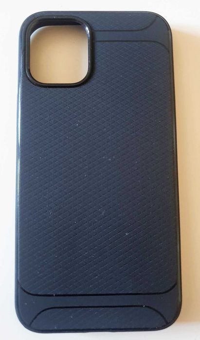 iPhone 12 mini - etui czarne carbon