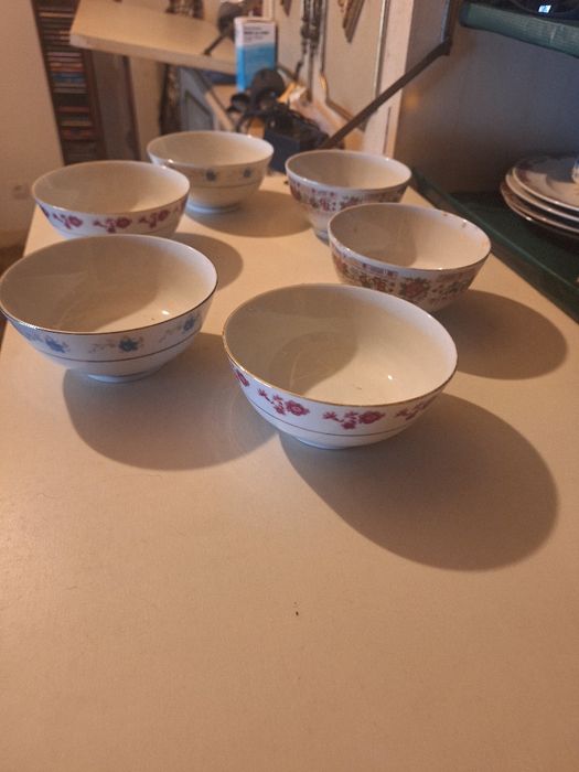 6 taças de sobremesa ou para sopa