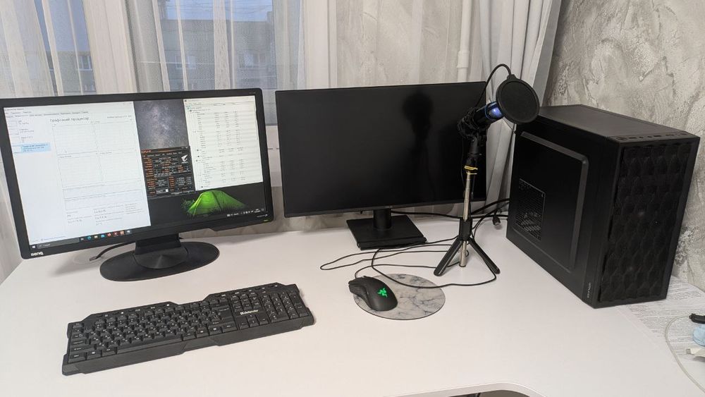 ПК, компютер, Intel Core i3 12100f/Nvidia GTX 1650/16Gb/120гб SSD/400w