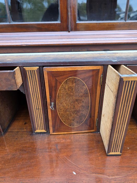 Oryginalna angielska sekretara sekretarzyk biurko witryna #2108 Węgrów