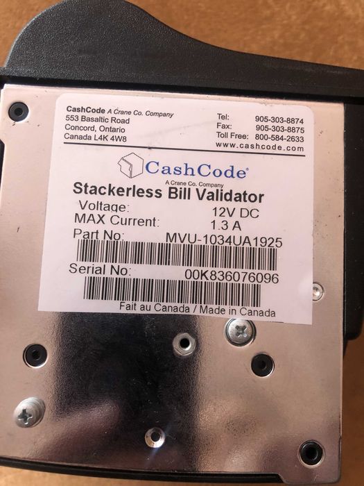 Купюроприемники ICT и CashCode