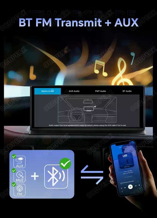 Програвач, Карплей, Андроїд К60 Pro з реєстратором 4/64 Гб