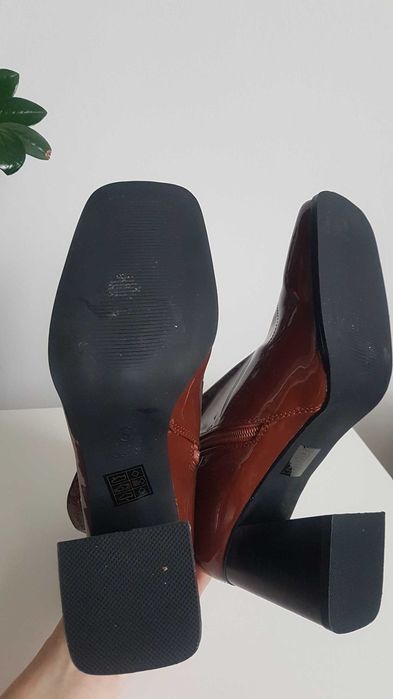 Raid buty botki kozaki krótkie lakierowane 39 nowe