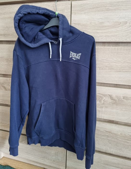 Ocieplana bluza z kapturem męska używana Everlast XL