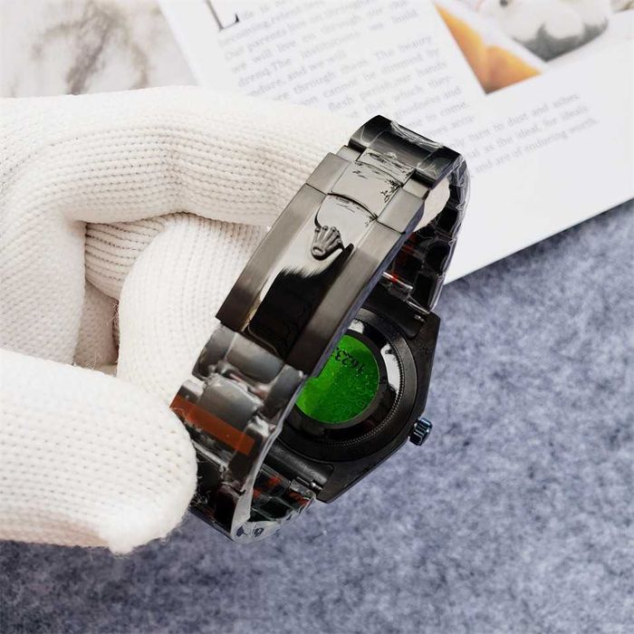 Годинник автоматичний Rolex datejust milgaus BLAKEN