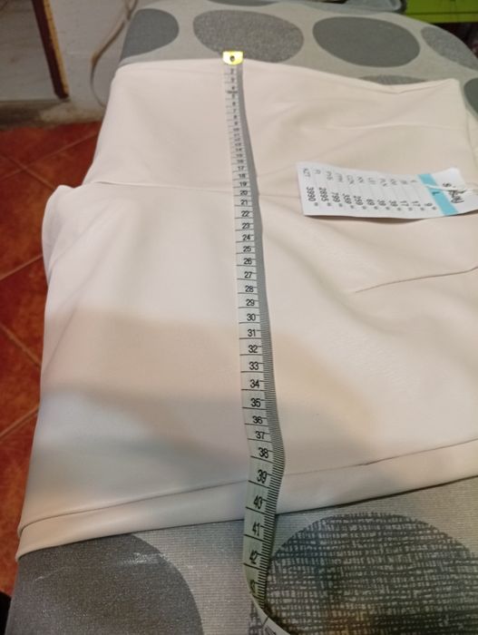 Spodnie z eko skórki