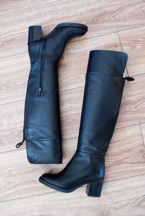 Чоботи шкіряні Zara