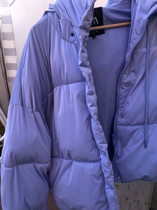 Blusao da zara em azul