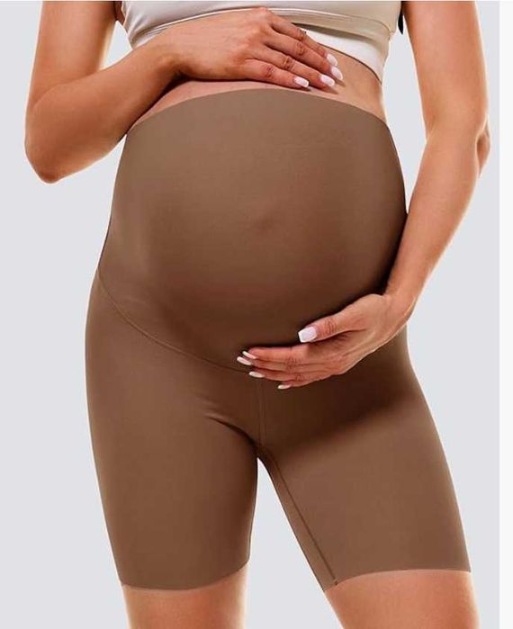 Spodenki ciążowe BAYDI Clouduxi z wysokim stanem 6” L