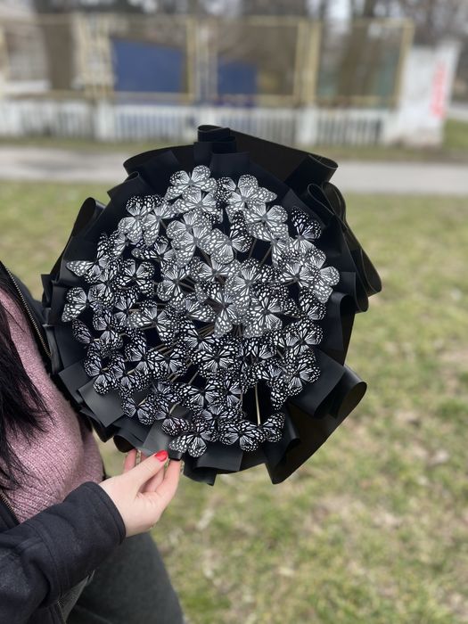 Букет из бабочек, букет із метеликів в наявності низькі ціни