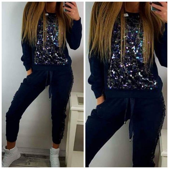 Śliczny dres dress dla fanek świecidełek perełka