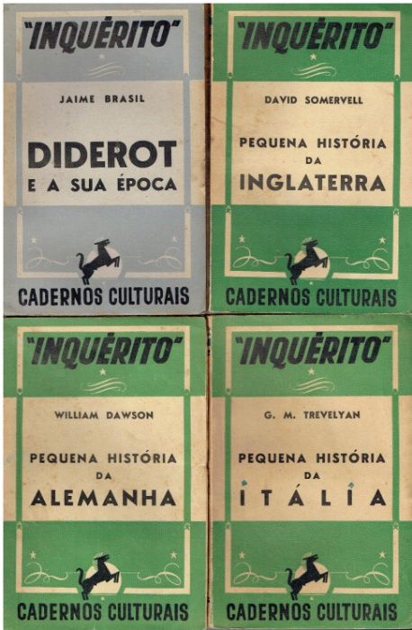 8530 Colecção "Inquérito"- cadernos culturais da Editorial Inquérito