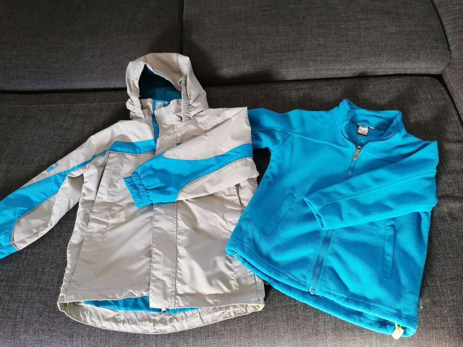 Kurtka z odpinanym polarem r. 116