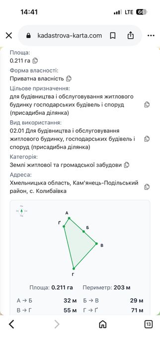 Продається земельна ділянка під будівництво