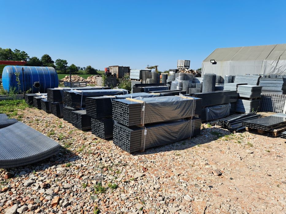 słupki 60x40x1,25mm , 200 cm  ,płot,ogrodzenie